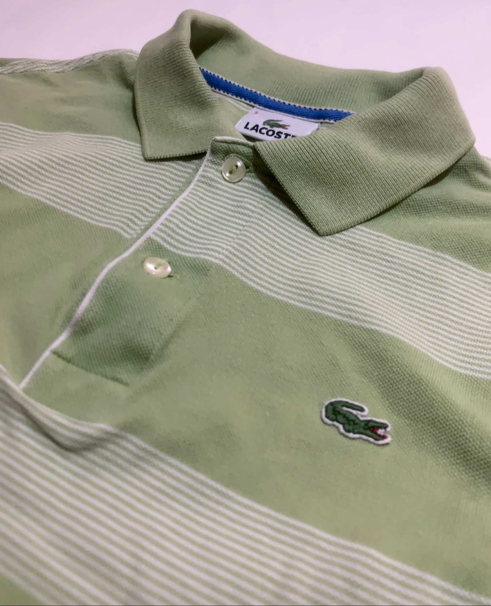 Lacoste Green Short Sleeve Polo Size M – photo 2